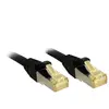 Câble réseau CAT 7 LSOH - LINDY - 0,3m - Noir - SFTP - PiMF - 600Mhz