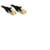 Lindy Câble réseau Cat.7 S/FTP, cuivre, LSOH, 600MHz, Noir, 0,5m