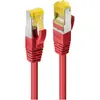 LINDY 47300 RJ45 Câble réseau, câble patch CAT 6 S/FTP 20.00 m rouge