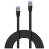 Lindy Câble réseau Plat Cat.6A U/FTP, Noir, 2m