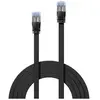 LINDY Patchkabel Cat6A U/FTP Flachband schwarz 3.00m