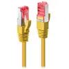 LINDY Câble réseau Cat.6 S/FTP, cuivre, 250MHz, Jaune, 10m