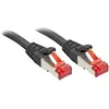LINDY 47777 RJ45 Câble réseau, câble patch CAT 6 S/FTP 1.00 m noir