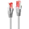 Lindy Câble réseau Cat.6 S/FTP, cuivre, 250MHz, gris, 0,3m