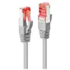 LINDY 47709 RJ45 Câble réseau, câble patch CAT 6 S/FTP 15.00 m gris