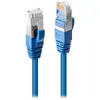 Lindy Premium cordon de raccordement - 7.5 m - bleu