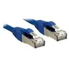 Lindy Cat.6 SSTP / S/FTP PIMF Premium 10.0m câble de réseau Bleu 10 m