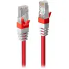 Lindy Premium cordon de raccordement - 30 cm - rouge