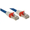 Lindy Premium cordon de raccordement - 15 m - bleu