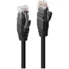 Lindy Câble réseau Cat.6 U/UTP Patch Premium, LSOH, cuivre, 250MHz, Noir, 1m