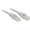Lindy Câble réseau Cat.6 U/UTP Patch Premium, LSOH, cuivre, 250MHz, Gris, 1m
