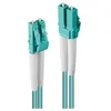 Câble Ethernet Fibre optique Duplex LC-LC OM3 5 m Bleu - LINDY