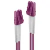 Cable A Fibre Optique Duplex Multimode Lindy Lc/lc Om4 15 M 50/125 M