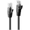 Lindy 48075 Lindy patch cable Cat6 U/UTP schwarz 0.30m