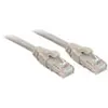 48007 RJ45 Câble réseau, câble patch cat 6 u/utp 10.00 m gris 1 pc(s) - Lindy