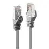 Lindy - 48393 RJ45 Câble réseau, câble patch cat 5e f/utp 3.00 m gris avec cliquet d'encastrement 1 pc(s)