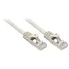 LINDY 48394 RJ45 Câble réseau, câble patch CAT 5e F/UTP 5.00 m gris avec cliquet d'encastrement 1 pc(s)