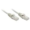 Lindy 48362 câble de réseau 1 m Cat5e U/UTP (UTP) Gris (1m CAT5e U/UTP Snagles