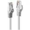 Lindy - 48343 RJ45 Câble réseau, câble patch cat 5e f/utp 2.00 m gris avec cliquet d'encastrement 1 pc(s)