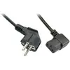 Lindy - cable d'alimentation - power CEE 7/7 pour power IEC 60320 C13 - 5 m