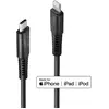 Lindy Câble renforcé USB type C vers Lightning charge & synchro 1m