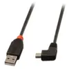 Câble usb usb 2.0 usb-a mâle, USB-Mini-B mâle 2.00 m noir 31972 - Lindy