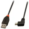 Câble usb usb 2.0 usb-a mâle, USB-Mini-B mâle 0.50 m noir 31970 - Lindy