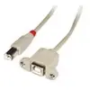 Lindy - rallonge de cable USB - USB type B pour USB type B - 1 m