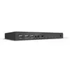LINDY Switch KVM HDMI 4K60, USB 2.0 & Audio, 4 ports Noir