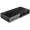 KVM Switch - Lindy - 2 Ports - HDMI 4K60 - USB 2.0 - Audio