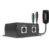 Lindy Extender KM PS/2 Cat.5e/6 100m