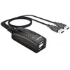 Lindy 2 Port USB KM Switch - Commutateur souris/clavier - 2 x USB - de bureau
