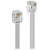 Lindy - Câble de téléphone - RJ-12 (M) pour RJ-12 (M) - 15 m