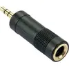 LINDY - Adaptateur audio - jack stéréo femelle pour mini-phone stereo 3.5 mm mâle