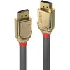 Lindy 15m Displayport Cable Gold Line Resolution: 4096x2160 60hz 4:4:4 8bit