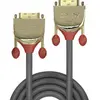 Lindy Gold Câble DVI liaison double DVI-D (M) pour DVI-D (M) 5 m vis moletées gris