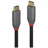 Lindy 36901 câble USB 1 m USB C Noir, Gris