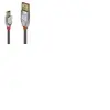 Câble usb usb 2.0 usb-a mâle, USB-Mini-B mâle 5.00 m gris 36634 - Lindy