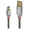 Câble usb usb 2.0 usb-a mâle, USB-Mini-B mâle 0.50 m gris 36630 S216592 - Lindy
