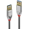 Lindy 36628, 3 m, USB A, USB A, 3.0 (3.1 Gen 1), 5000 Mbit-s, Gris