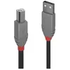 Lindy 36672 câble USB USB 2.0 1 m USB A USB B Noir