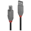 Lindy 36676 câble USB USB 2.0 7,5 m USB A USB B Noir