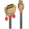 Lindy Gold Line cable adaptateur - HDMI / DVI - 2 m