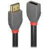 LINDY Rallonge HDMI High Speed Anthra Line, 1m