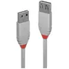 Câble usb usb 2.0 usb-a mâle, usb-a femelle 3.00 m gris 36714 - Lindy