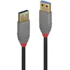 Lindy 36754 câble USB USB 3.2 Gen 1 (3.1 Gen 1) 5 m USB A Noir, Gris