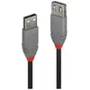 Lindy - Câble usb usb 2.0 usb-a mâle, usb-a femelle 3.00 m noir, gris 36704