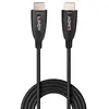 LINDY Câble HDMI 2.1 Ultra HighSpeed hybride fibre 8K 60Hz - 40m