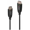 LINDY Câble HDMI 2.1 Ultra HighSpeed hybride fibre 8K 60Hz - 50m
