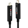 Lindy Câble Hybride Fibre Optique USB Type C Vidéo 5m Audio / Vidéo uniquement